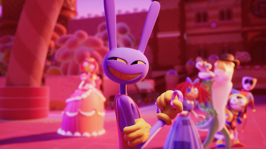 Jax scene image from The Amazing Digital Circus official visual material
