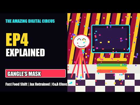 Fast Food Masquerade explained video thumbnail about Gangle's mask and workplace pressure