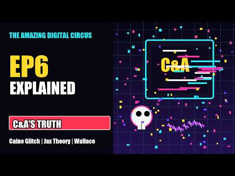 They All Get Guns explained video thumbnail about Caine, Jax, Pomni, and C&A clues