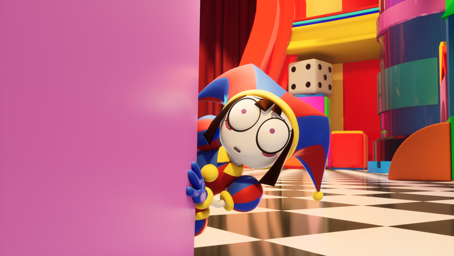 Zooble-related Digital Circus official visual material